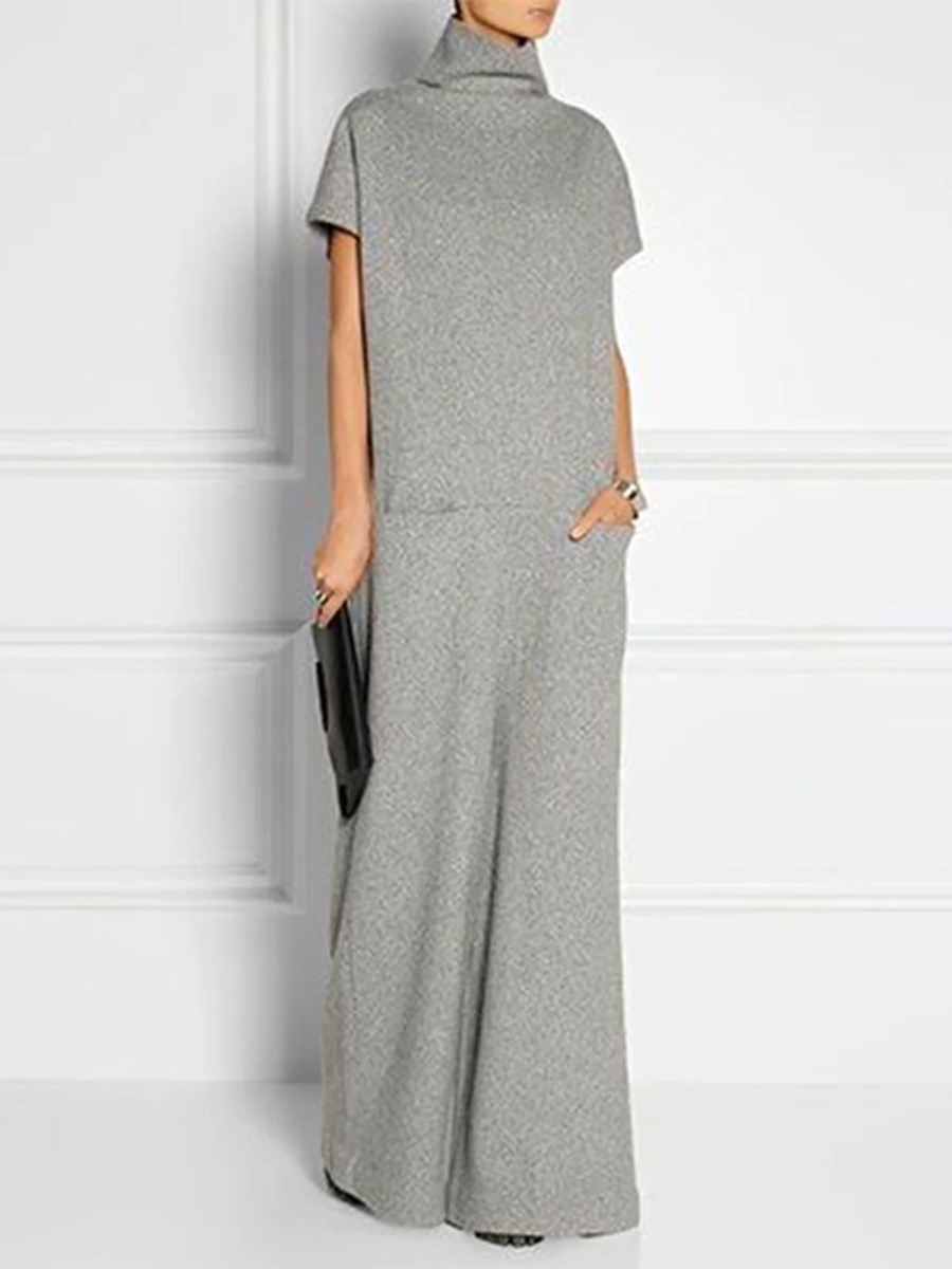 Freeacy Solid Grey Damen-Freiz – Women Formal Wear Zara Bewertung und Preis