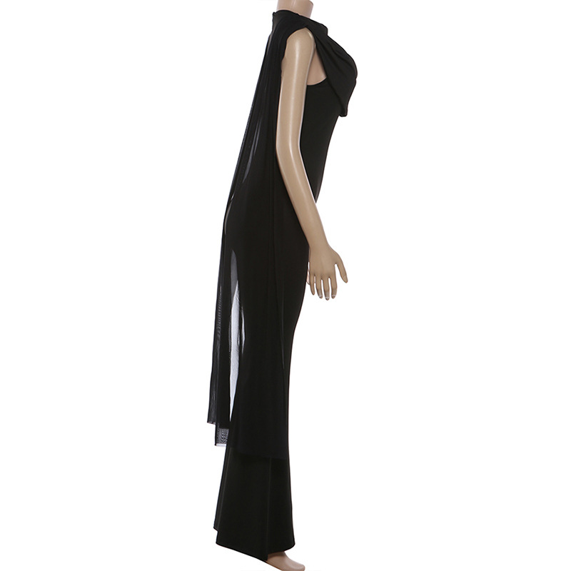 Schwarzer Damen-Jumpsuit, sexy – Women'S Formal Jumpsuit Evening Wear Bewertung und Preis