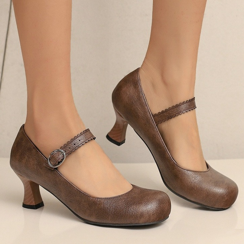 Damen Retro Mary Jane Pumps mi – Women Formal Wear Shoes Bewertung und Preis
