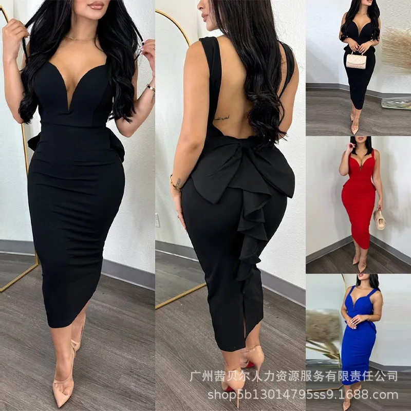 Neues Damen-Kleid mit rückenfr – Women Formal Wear Zara Bewertung und Preis