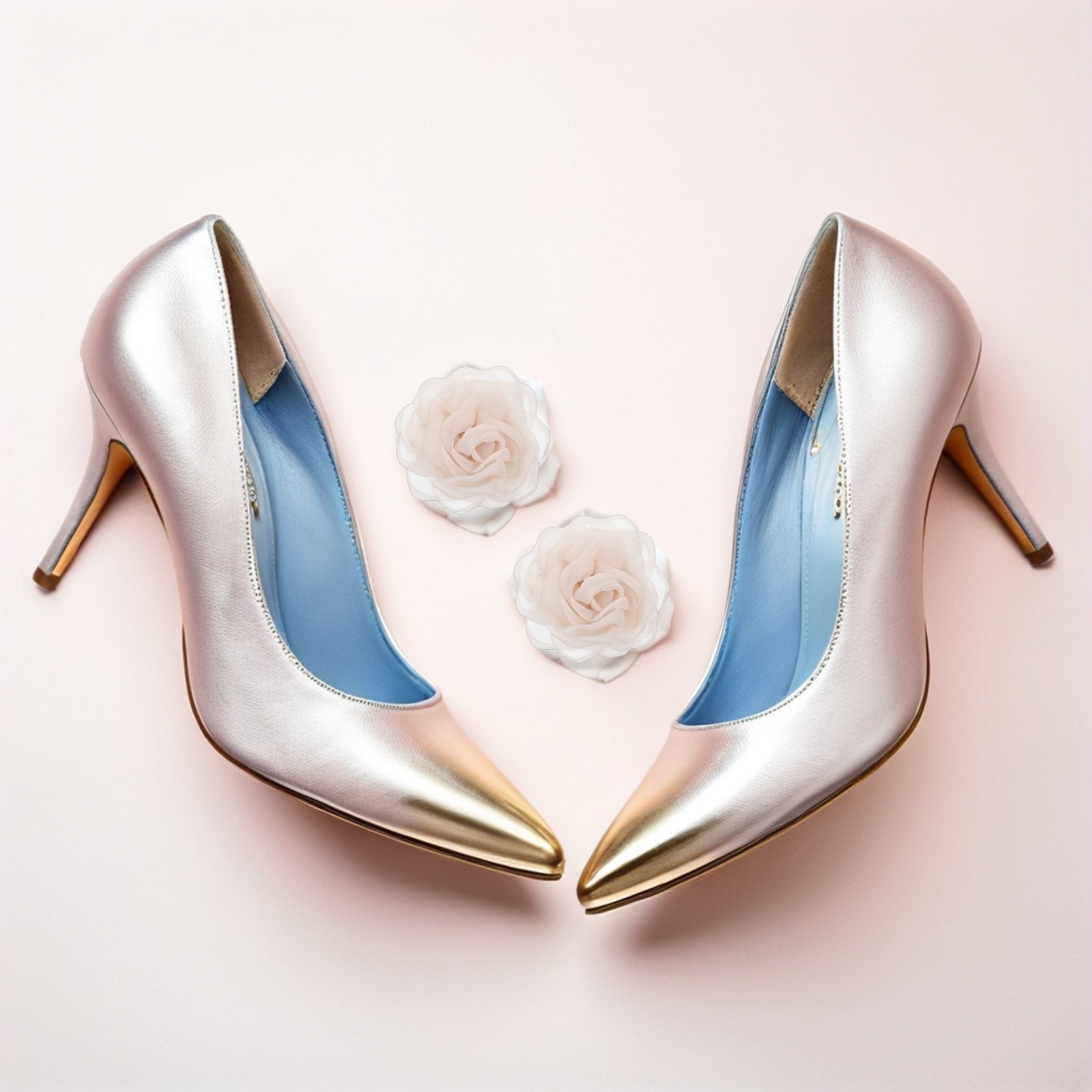 1 Paar abnehmbare Spitzen-Rose – Women Formal Wear Shoes Bewertung und Preis
